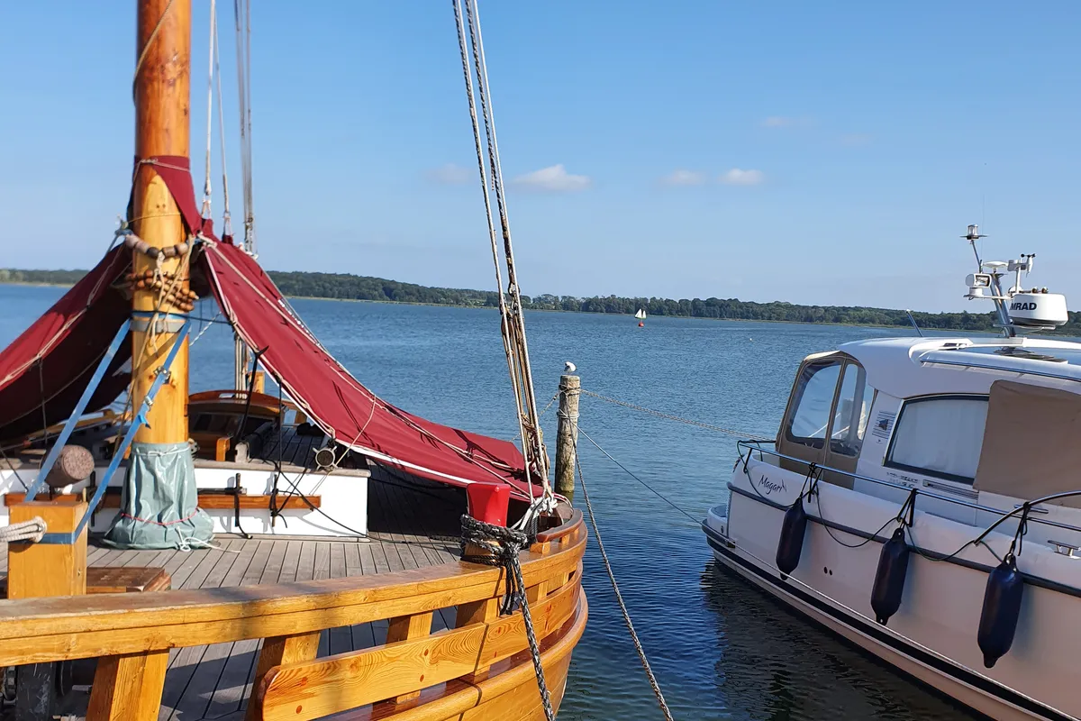Traditionssegler im Hafen