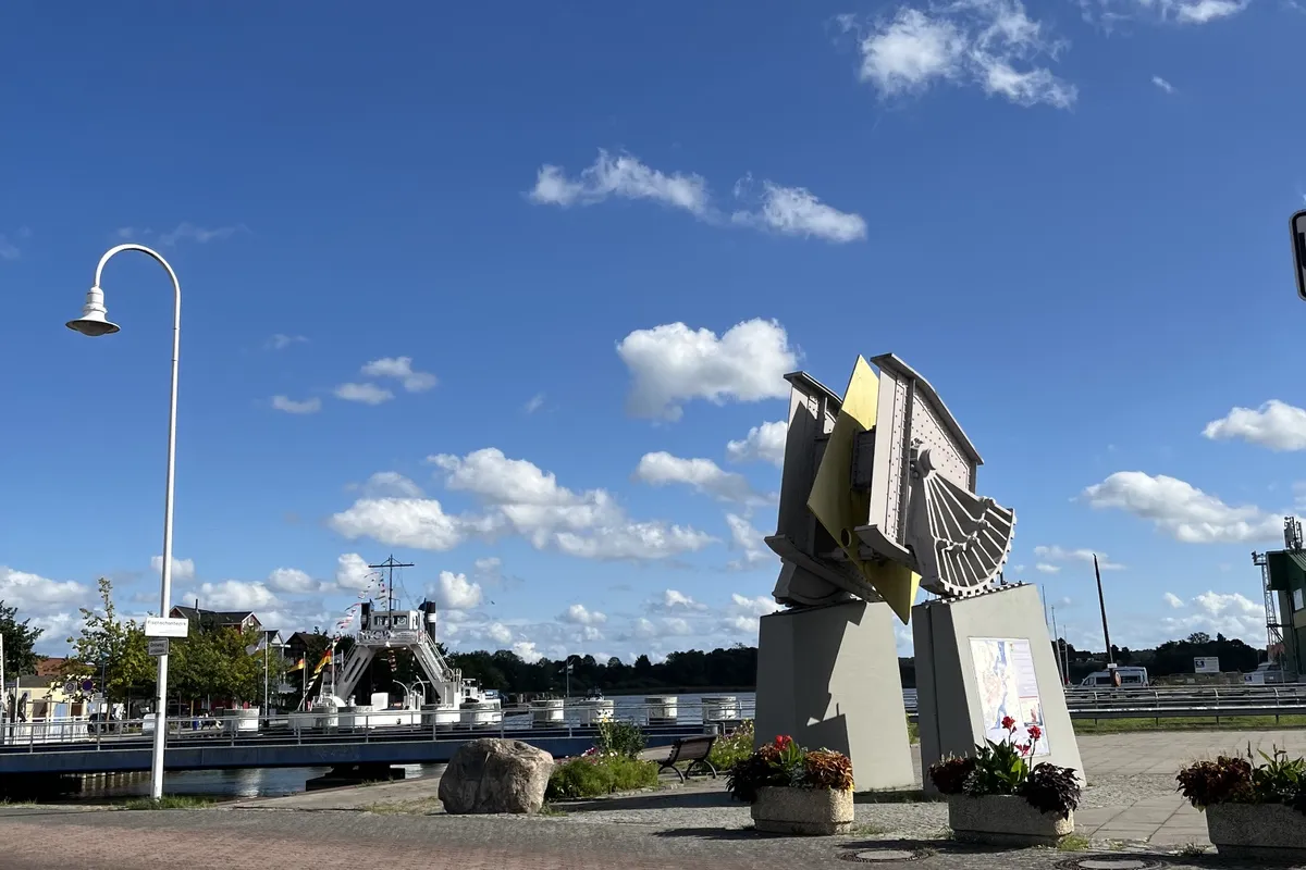 Am Hafen in Wolgast