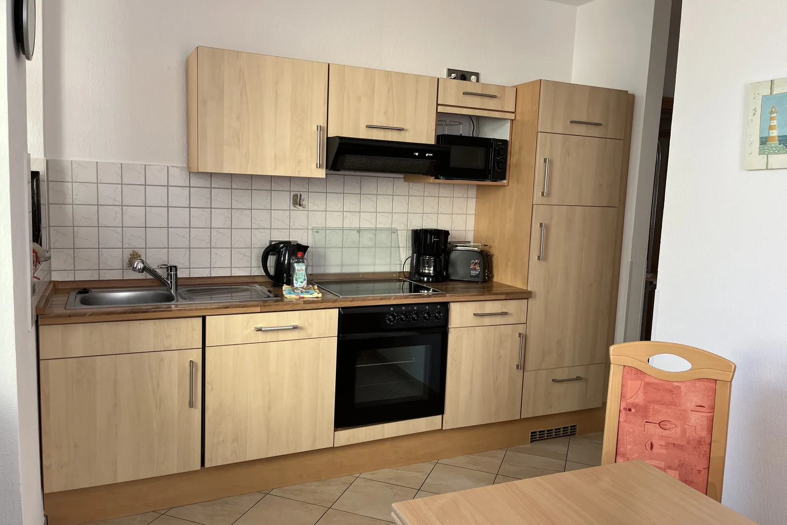 Ferienwohnung 2, Villa Michaelis: Küchenzeile