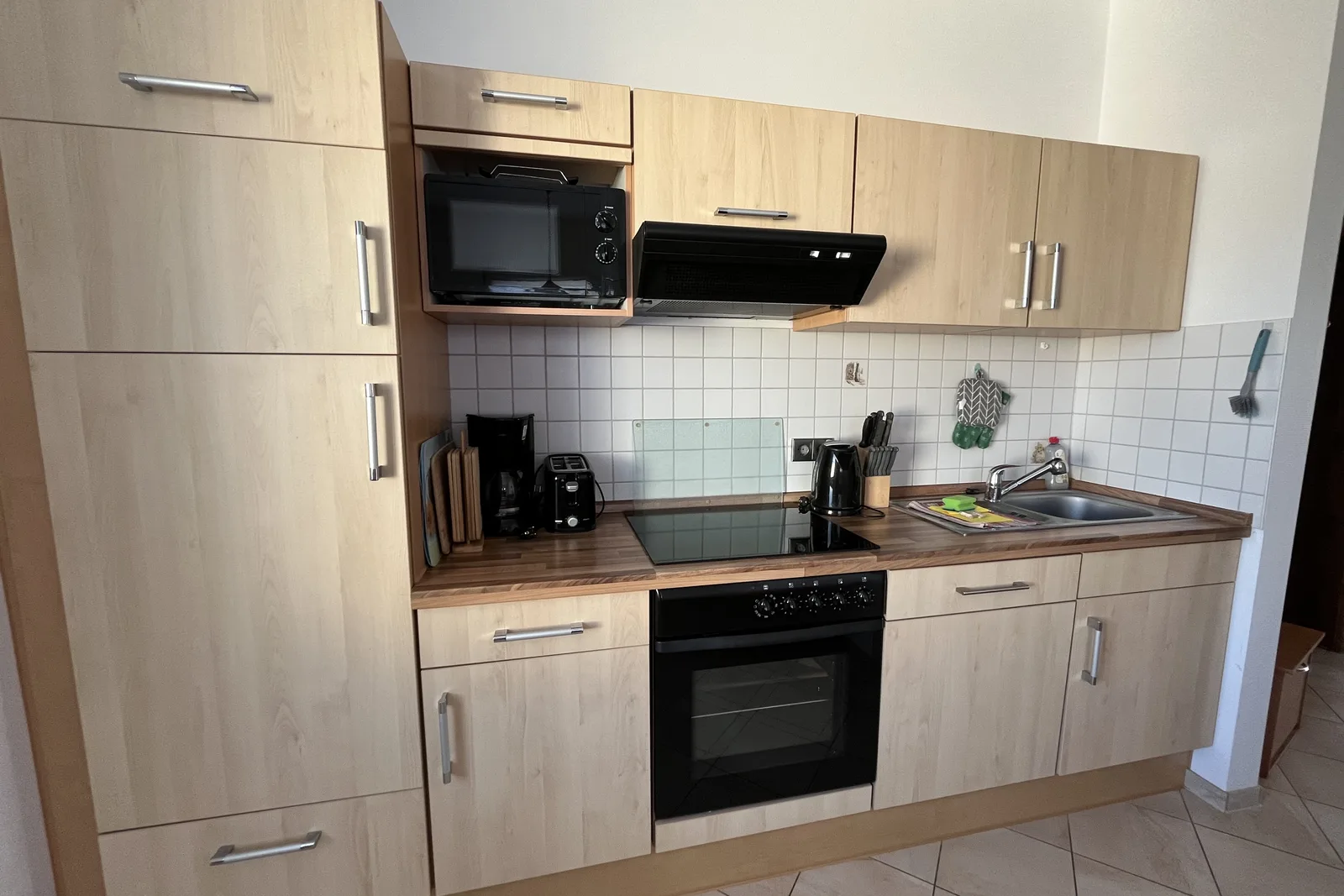 Ferienwohnung 4, Villa Michaelis: K&uuml;chenzeile