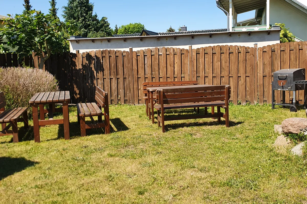 Grillwiese im gemeinsamen Garten